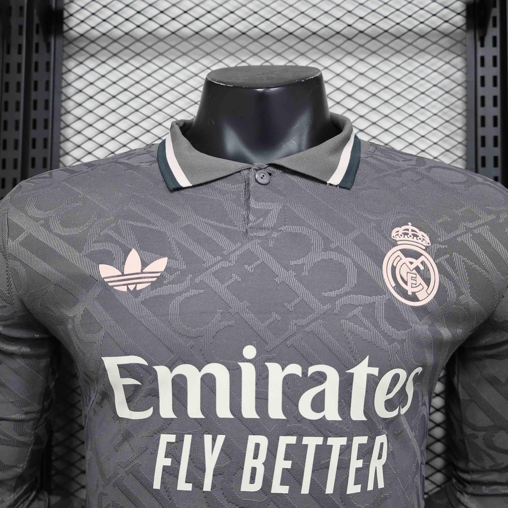 Camisola Real Madrid mangas compridas 2024-25