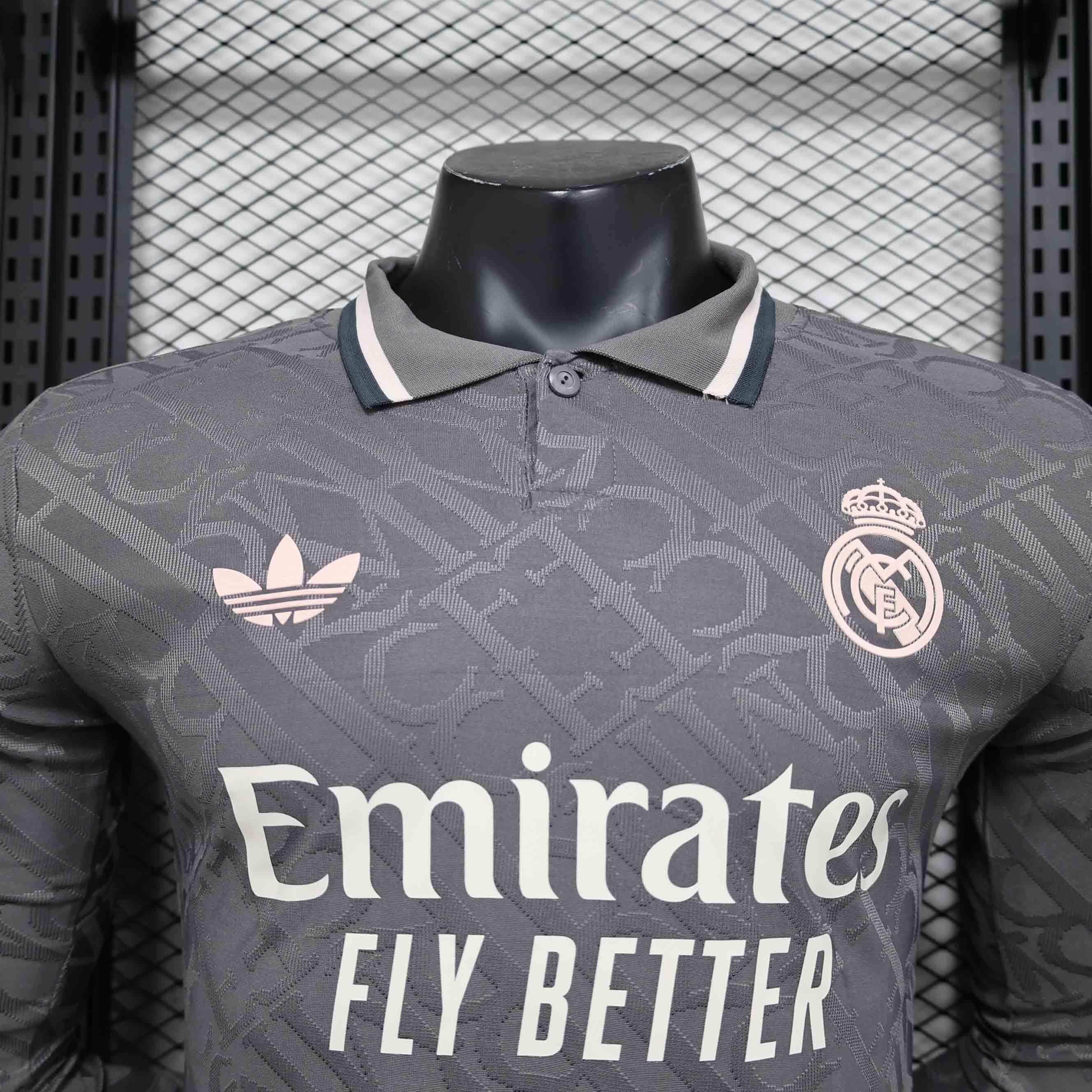 Fotballdrakt Real Madrid Langærmet 2024/25