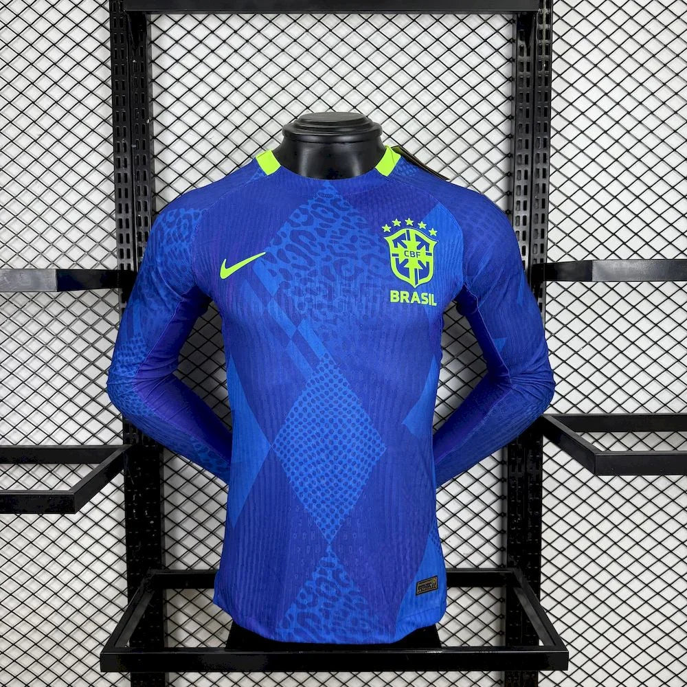 Camisola Brasil mangas compridas 2025