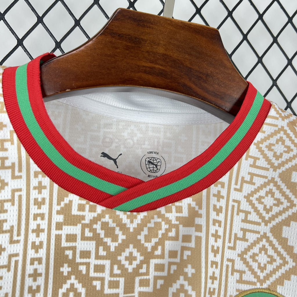Camisola Marrocos Branco fora Copa do Mundo 2026