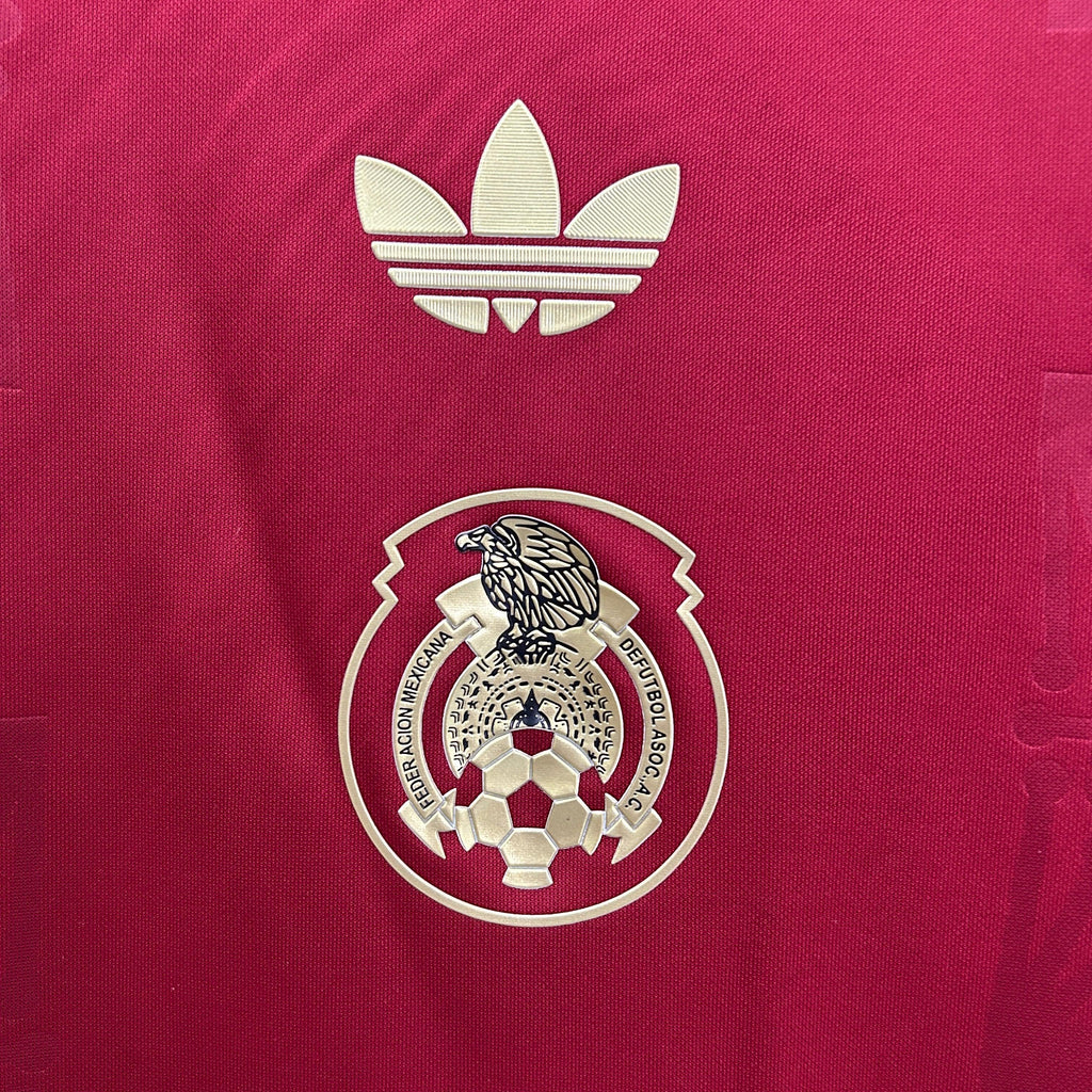 Camisola México Conceito Vermelho 2025