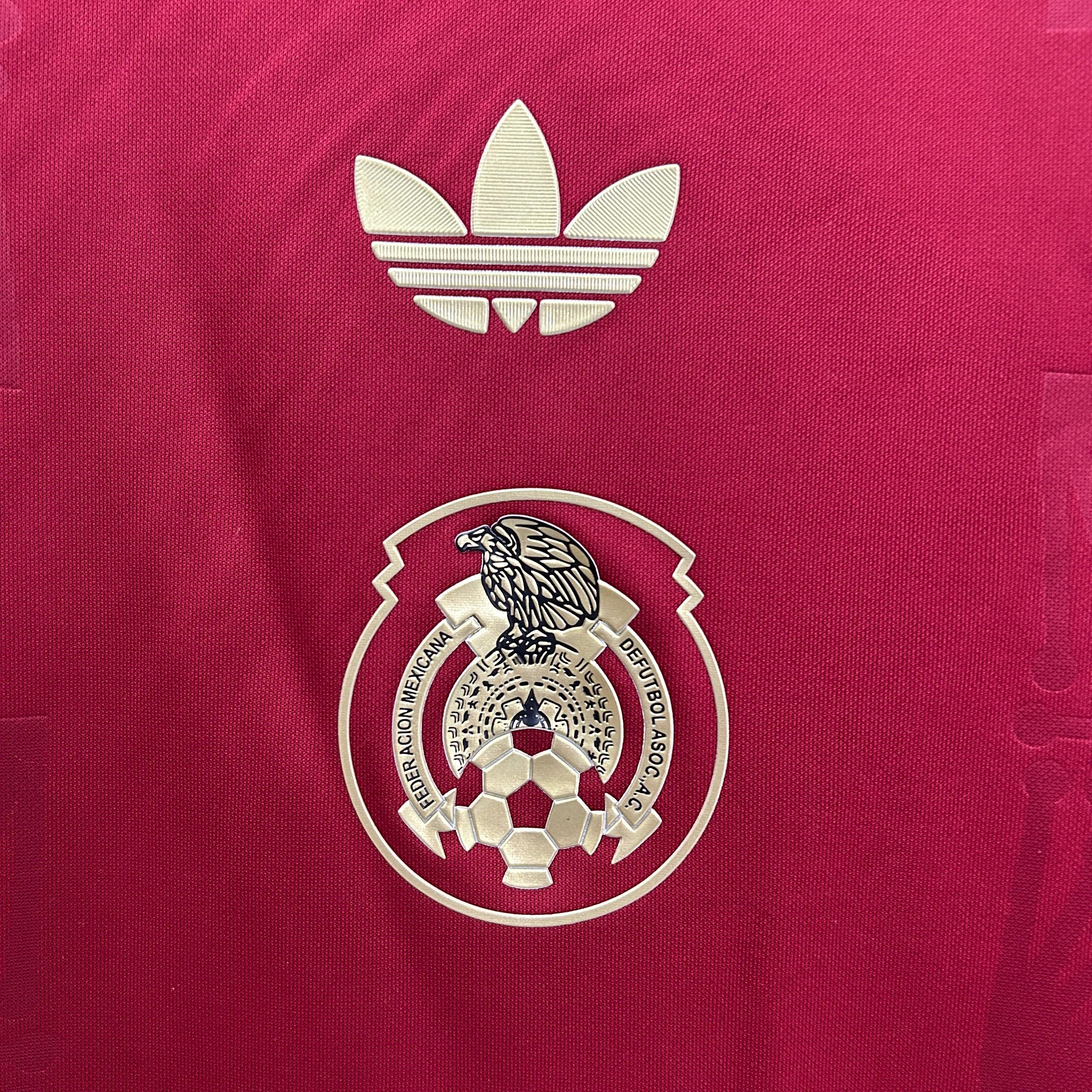 Camisola México Conceito Vermelho 2025