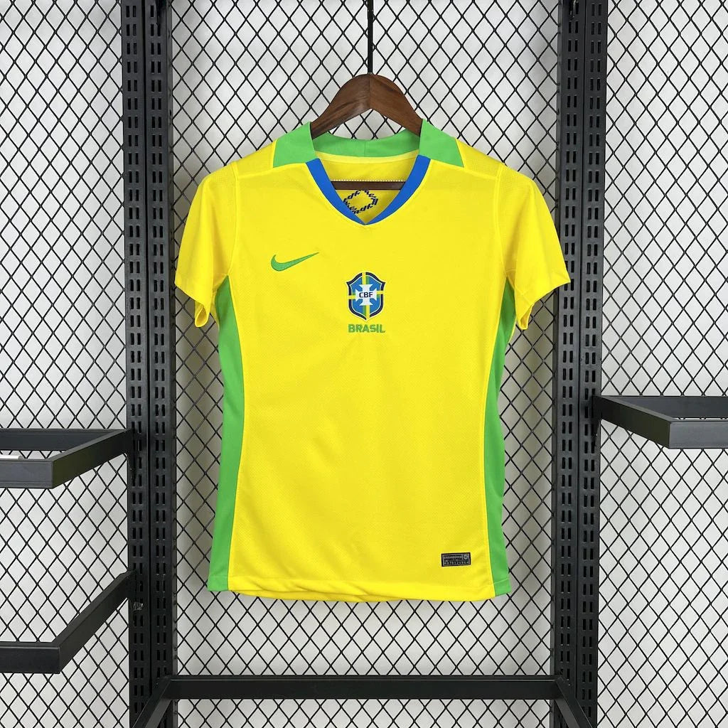 VOETBALSHIRT BRAZILIË DAMES THUIS 2025