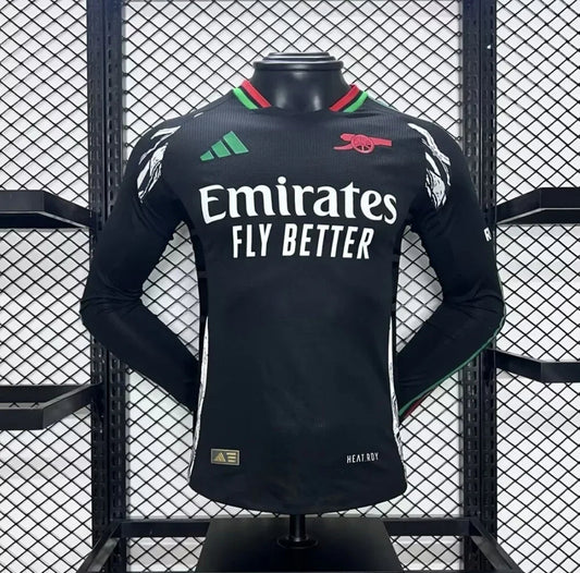 Camisola Arsenal fora mangas compridas 2024-25