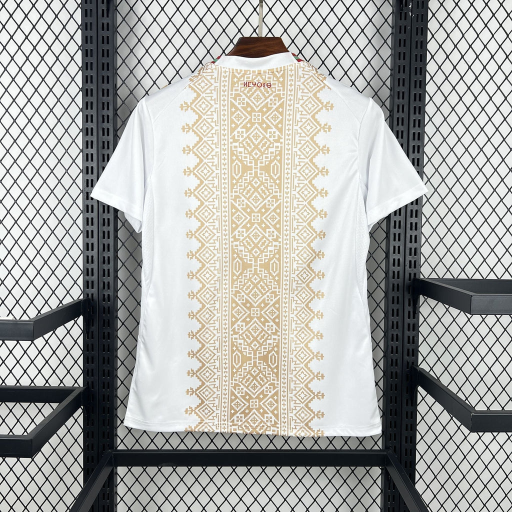 Camisola Marrocos Branco fora Copa do Mundo 2026