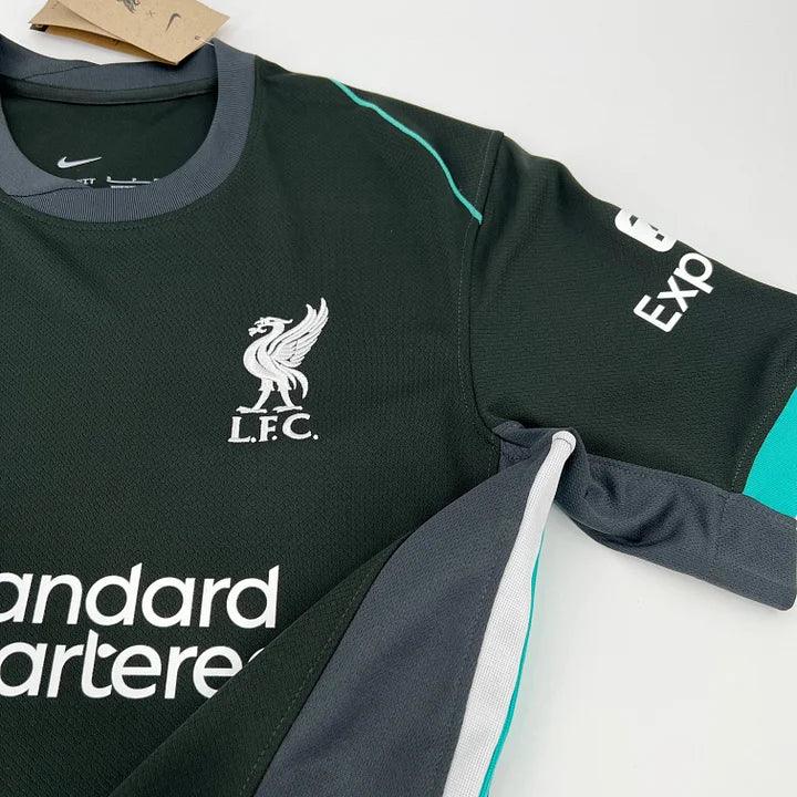 Camisola Liverpool futebol 2024 2025 fora