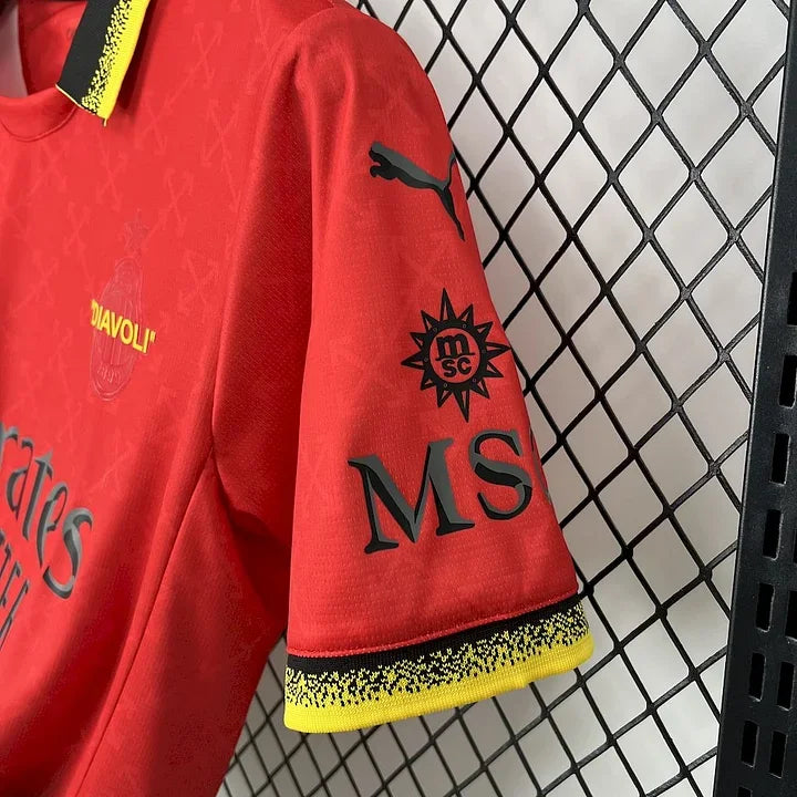 AC Milan camisola futebol 2025 2026