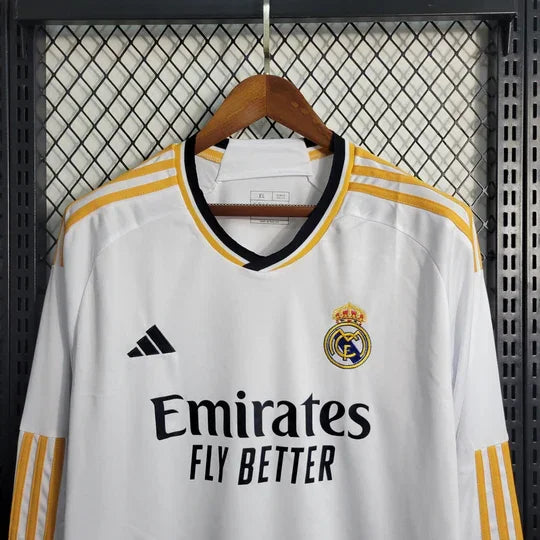 Fotballdrakt Real Madrid 2023/24 langærmet