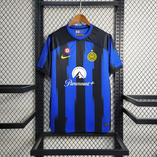 Camisola Inter Milan futebol Casa 2023 2024