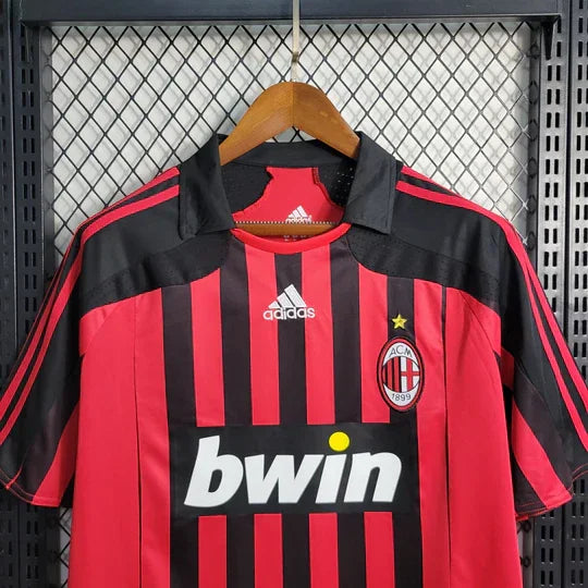 Retro Fotballdrakt AC Milan 2007/08 II