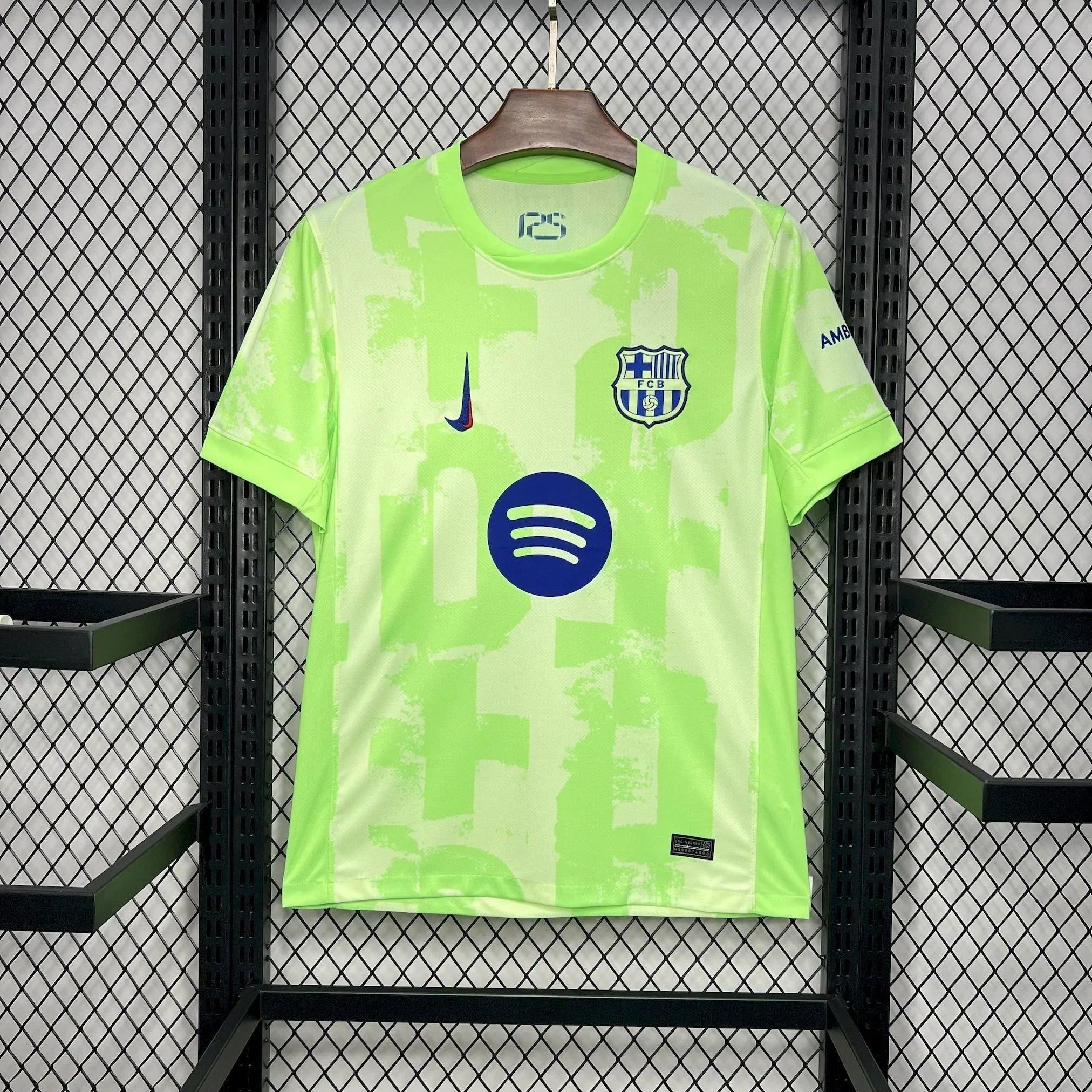 camisola FC Barcelona  futebol third 2024 2025