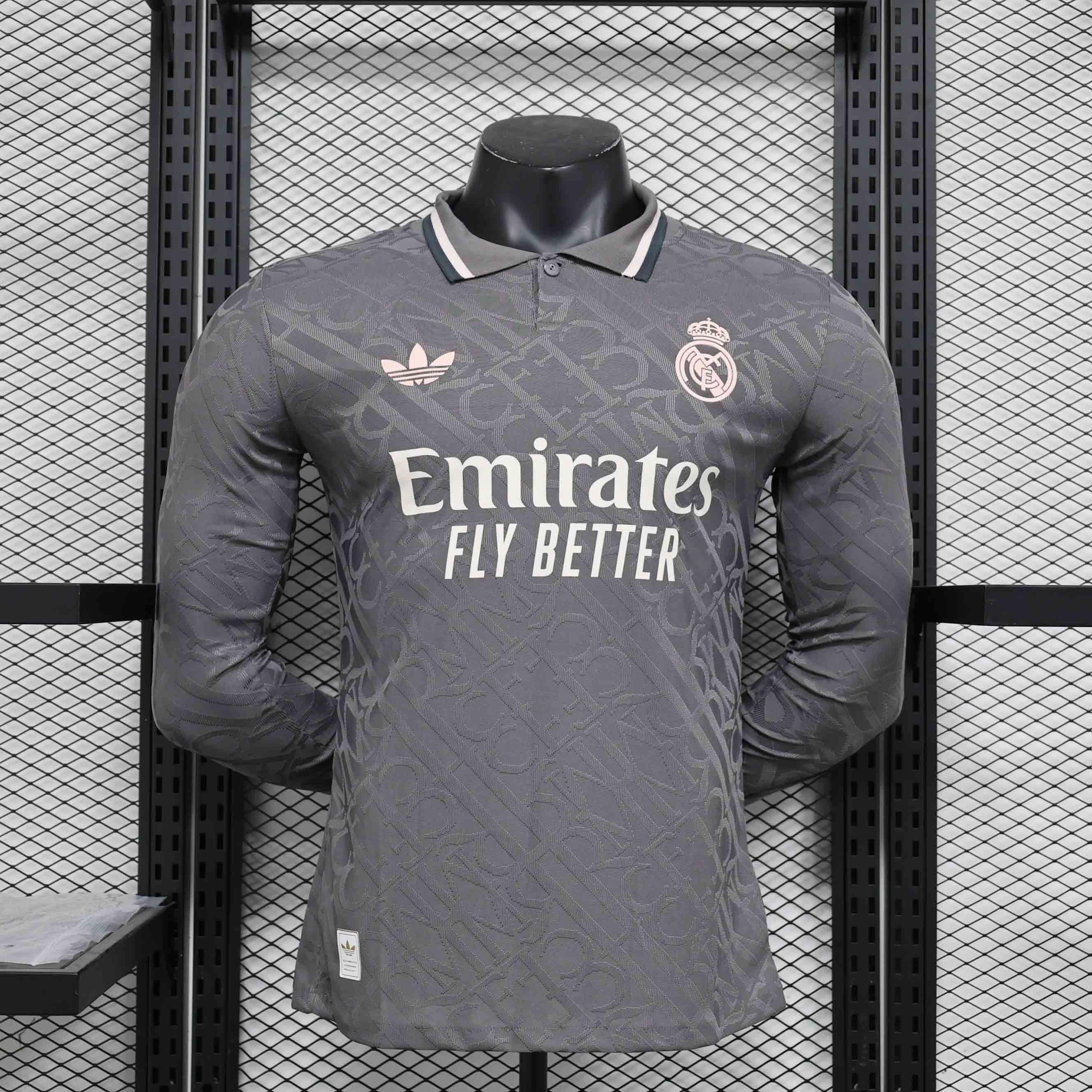Camisola Real Madrid mangas compridas 2024-25