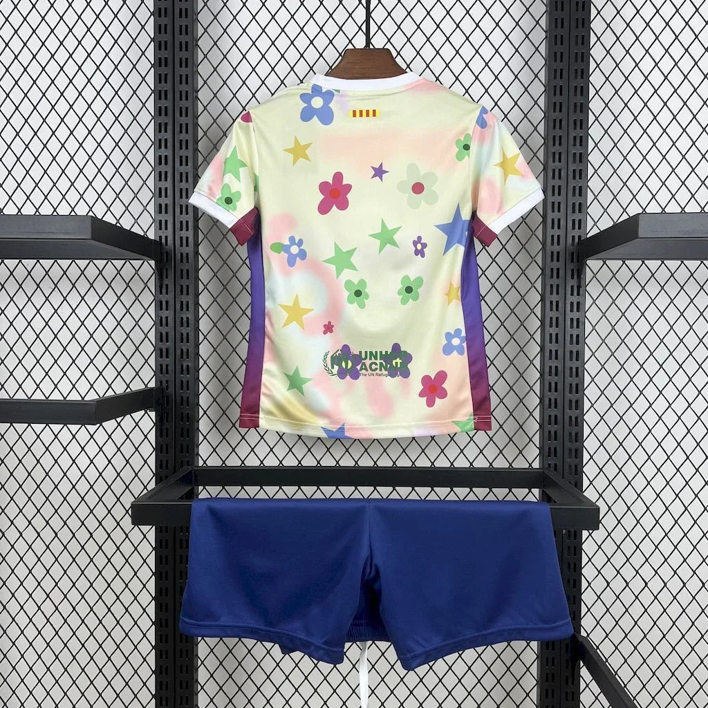 Kit Criança FC Barcelona conceito 2025-26