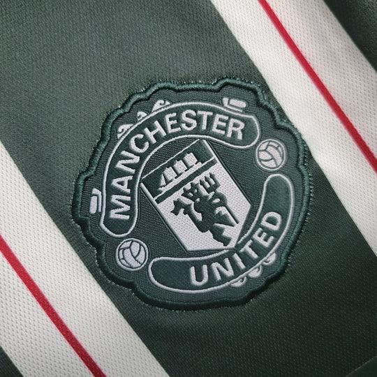 Fotballdrakt Manchester United borte 2023/24 langærmet
