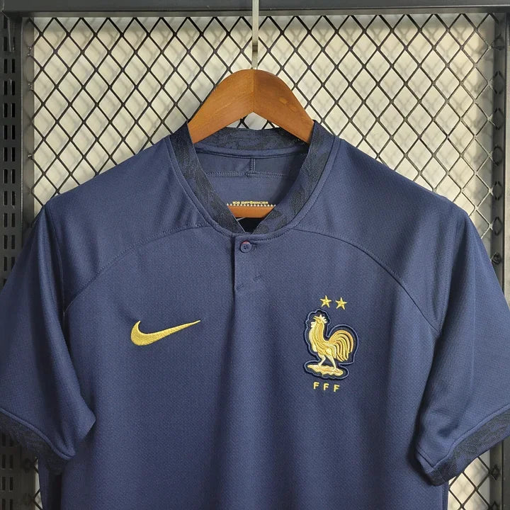 Camisola Seleção de França camisola Casa 2022/23 Copa do Mundo