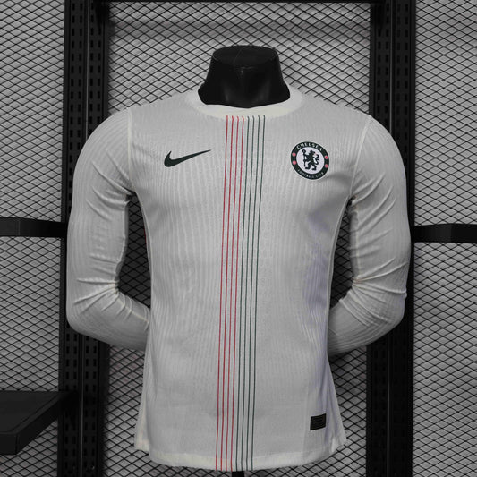 Camisola Chelsea fora mangas compridas2025-26