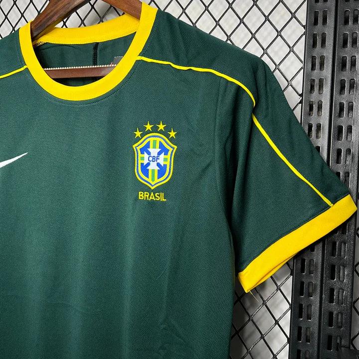Camisola Brasil Futebol Retro 1998