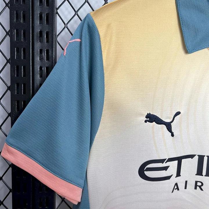 Fotballdrakt Manchester City 2024/25 fjerde