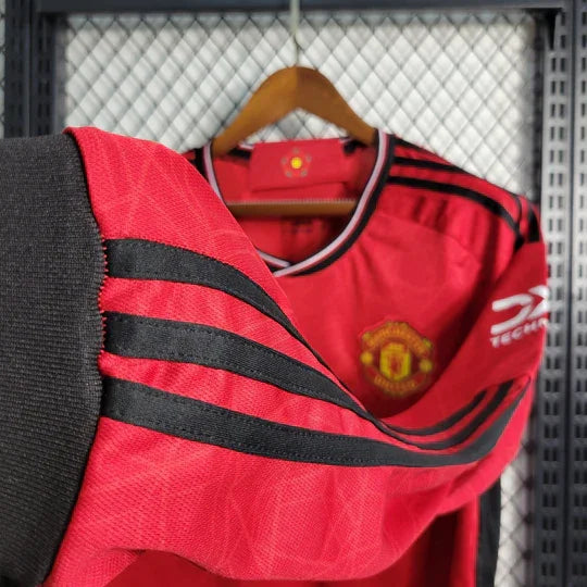 Fotballdrakt Manchester United 2023/24 langærmet