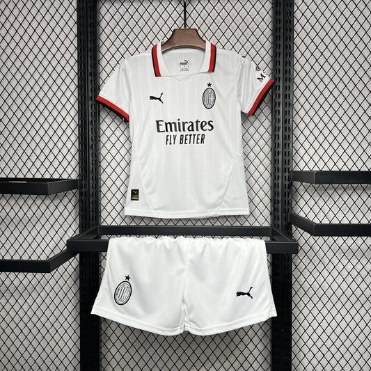 Kit Criança AC Milan Fora 2024 2025