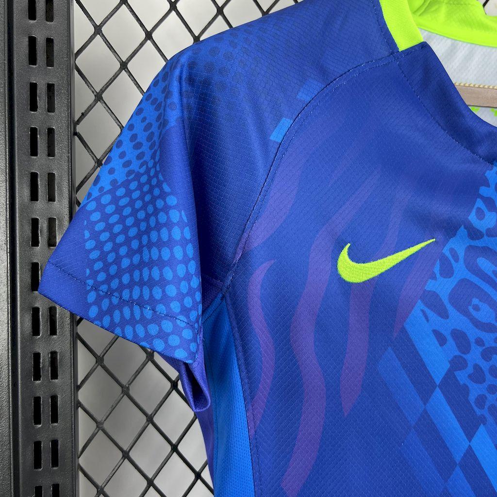 Fotballdrakt Brasil Damer Borte 2025
