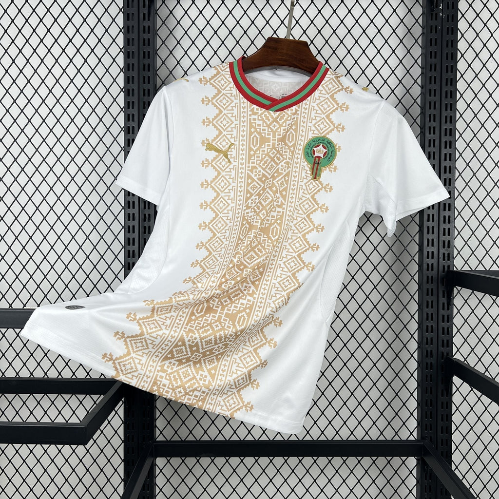Voetbalshirt Marokko Wit uit WK 2026