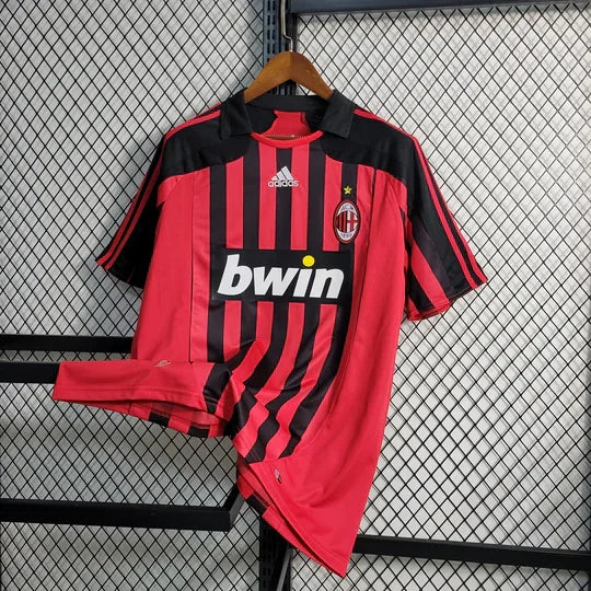 Retro Fotballdrakt AC Milan 2007/08 II