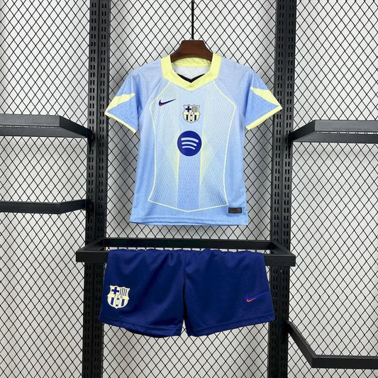 Kit Criança FC Barcelona conceito 2025-26