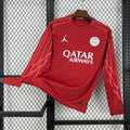 Camisola Manga Compridas PSG Vermelho