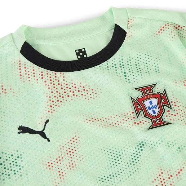 Fotballdrakt Portugal borte Fluo-grønn 2025/26